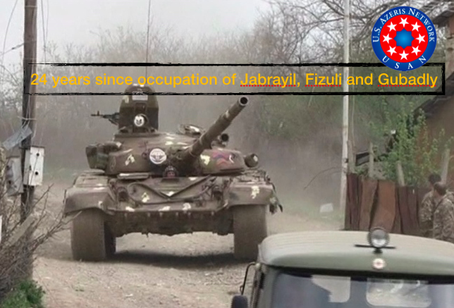 Occupation of Fizuli, Jabrayil and Gubadly